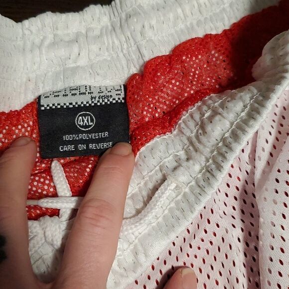 Men's Double Layered Mesh Shorts Big & Tall - Picture 6 of 7